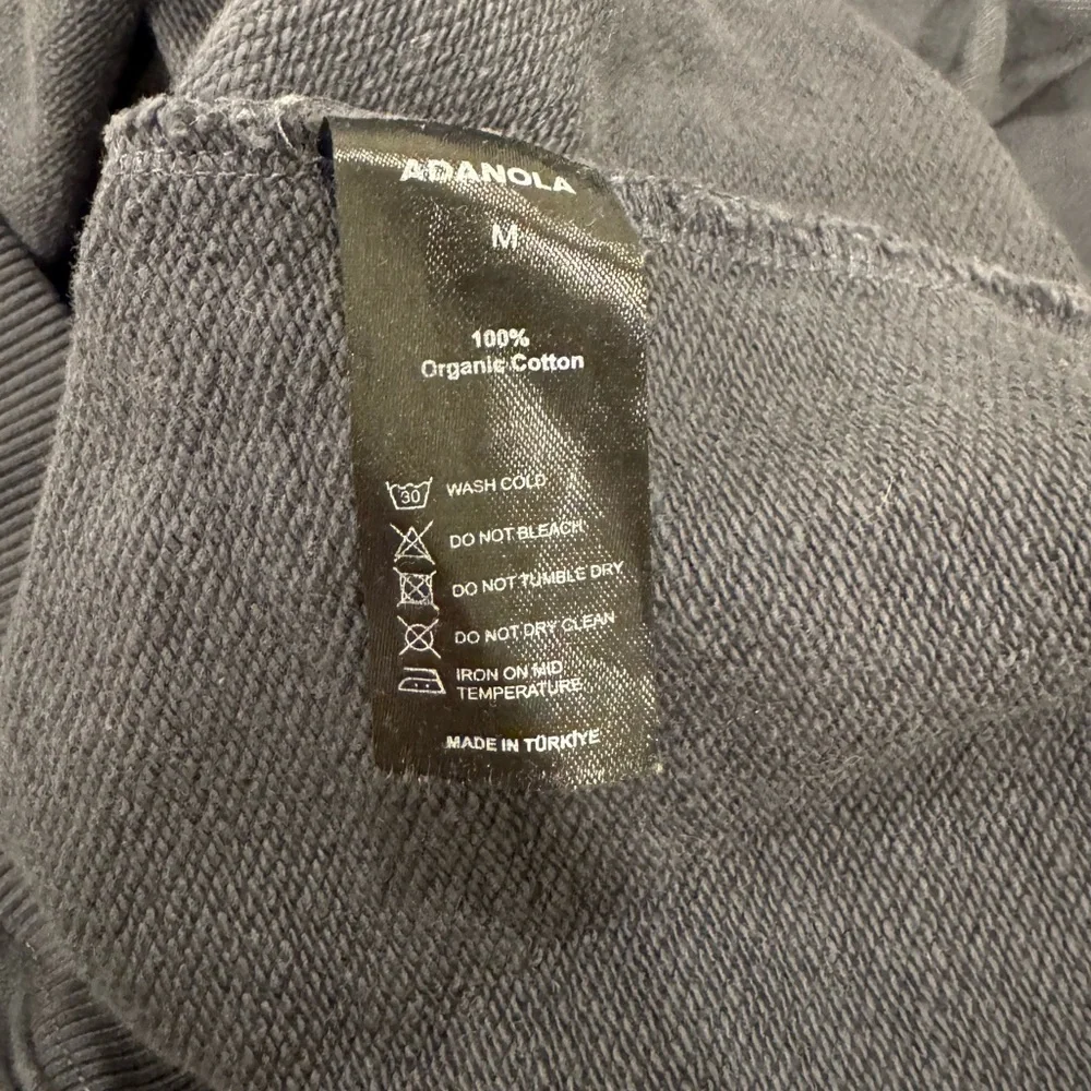 Adanola Varsity Oversized Sweatshirt in Midnight Blue - Picture 4 of 4